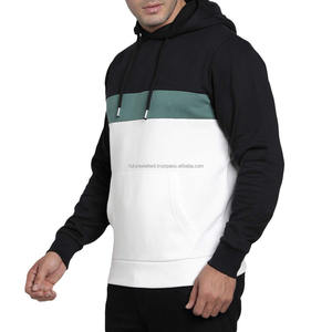 Sweat à capuche surdimensionné en éponge française avec logo personnalisé pour hommes vêtements de haute qualité en coton surdimensionné à épaules tombantes sweats à capuche en coton mélangé de base - Product Image 6