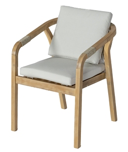 Fauteuil Lounge en bois d'acacia de qualité supérieure | Meubles modernes de salle à manger et de relaxation pour balcon | Fabricant vietnamien - Product Image 5