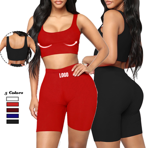 New <b>Yoga</b> <b>set</b> for women 2 Piece Plus size Customize Color Sports Wear High Elastic Gym Fitness <b>Sets</b> for Women Quick Dry - Product Image 5