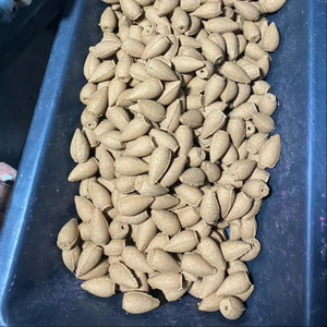 กรวยธูปคุณภาพสูง ไม่มีกลิ่น หอมละมุน สีธรรมชาติ สำหรับเตาธูปแบบน้ำตก - Product Image 1