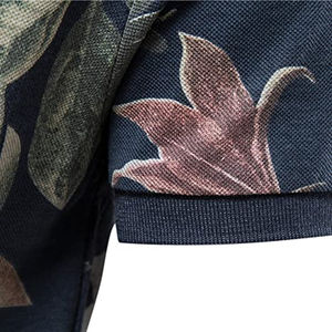 Camisetas polo sublimadas para hombre, transpirables, de secado rápido, ligeras, de manga corta, de poliéster, multicolor. - Product Image 6