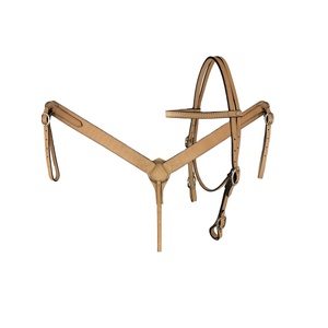 ชุดหูฟังแบบตะวันตกและคอปกหน้าอกหนังแท้ Quality100 % จากอินเดียผู้ผลิตขายส่ง Saman - Product Image 5