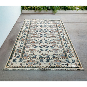 Export Quality Hand Knotted New Zealand Wool Mehfil Carpet Multicolor Area <b>Rug</b> Manufacturer Supplier Worldwide - Product Image 5