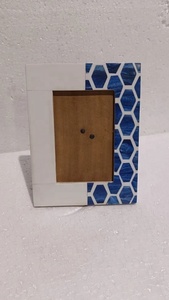 Promotion Eco-friendly Bone Inlay Wooden <b>Photo</b> <b>Frame</b> with UV Printing Handmade Custom Color Logo for Interior Decor Accessories - Product Image 4