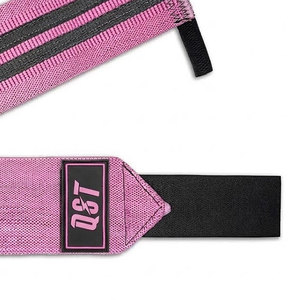 Nouvelles bandes de poignet de musculation sur mesure pour hommes, respirantes, confortables, 100% coton, logo personnalisé - Product Image 4