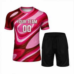 Camisetas y pantalones cortos de tenis de mesa personalizados para mujer, sublimados, de poliéster transpirable, ropa de tenis para hombre - Product Image 1