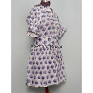 Chemise pour femme 100% coton pur, tissu de haute qualité, imprimé floral, écologique, vêtements décontractés d'été - Product Image 5