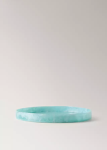 Assiette de service en résine écologique de qualité supérieure, style américain, robuste, pour collations, thé, bougies, artisanat, présentoir à bijoux - Product Image 2