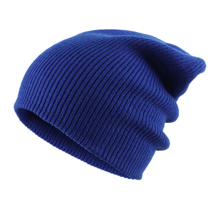Gorro de Punto Azul Rey Premium con Logotipo Personalizado, Cálido, Suave, Elástico, con Borde, Unisex, para Invierno, Casual, para Exteriores - Product Image 2