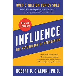 Livre personnalisé à couverture souple : Influence de l'auteur Robert Cialdini - Product Image 1