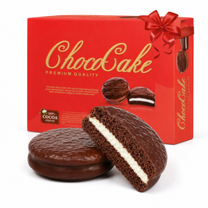 Best Quality Low Price Vietnam Manufacturer Supply Best Selling Delicious <b>Chocolate</b> Pie Packed 12 packs in Box - Product Image 1