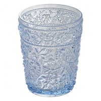 Conception moderne potable de capacité du gobelet 12 oz d'eau en plastique acrylique bleue de partie