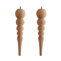 Table d'appoint en bois massif sculpté Smart Art, pieds en bois, 16 pouces, en pin, mini tabouret, mobilier d'extérieur, design moderne, robuste