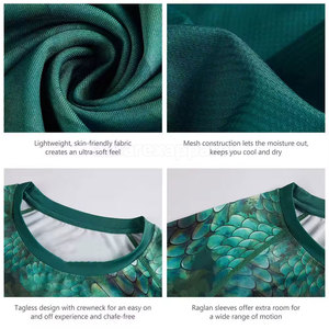 Camisas de Pesca para Hombre, Sublimadas, con Protección UV, Secado Rápido, Ligeras, para Actividades al Aire Libre - Product Image 4