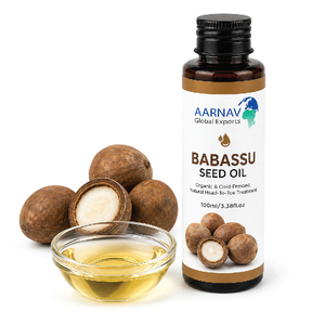 Huile de graines de Babassu AARNAV 1000ml 100% Pure Extra Vierge Pressée à Froid Brésilienne Huile Végétale Porteuse pour Soins de la Peau et du Corps - Product Image 5