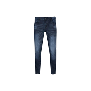 Latest Model Fashion Casual Mid Waist Regular Fit Straight Denim <b>Pants</b> Men Winter Custom Design Solid <b>Plaid</b> - Product Image 5