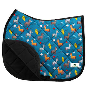 แผ่นรองอานม้าคุณภาพสูงแบบซับลิเมชั่น แผ่นรองอานม้าคุณภาพเยี่ยมสำหรับขี่ม้า ใช้ได้หลากหลาย - Product Image 2