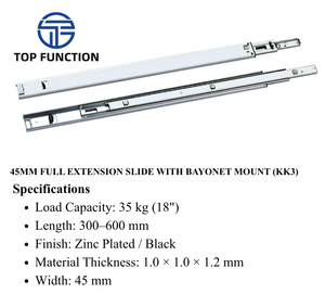 45 MM FULL EXTENSION <b>SLIDE</b> WITH BAYONET MOUNT (KK2) - Product Image 2