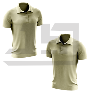 Chemise classique JAMEZ SPORTS 100% coton respirant 220g tricotée à manches courtes, vêtements de sport pour hommes et femmes, uniforme d'équipe, bureau - Product Image 1