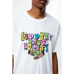 Camisetas de Hombre al por Mayor, de Alta Calidad, con Logo Personalizado Impreso en la Parte Delantera, Antiencogimiento, Hombros Caídos, Tallas Grandes - Product Image 2