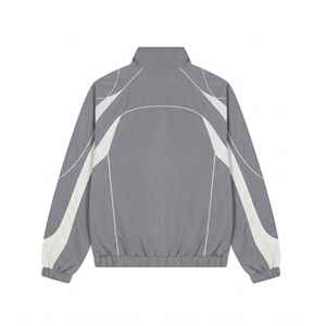 Conjunto Deportivo de 2 Piezas, Chaqueta Cortavientos Informal con Capucha de Nailon para Verano, Ligero, de Secado Rápido, Color Sólido, Corte Regular - Product Image 3