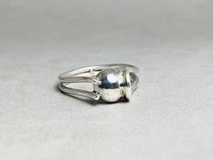 Anillos de dedo finos de Plata de Ley 925, abalorio de bola de plata geométrica a la moda, joyería minimalista para fiestas - Product Image 2