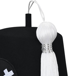 Sombreros Fez de Regalia Masónica Puros con Pedrería, Personalizables, Bajo MOQ, Servicio OEM, Sombreros Fez en Pakistán - Product Image 3