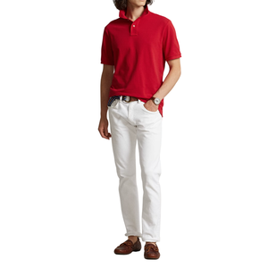 Chemise polo pour homme, design à manches courtes, tissu doux, style décontracté, streetwear d'été, logo personnalisé, chemise polo pour homme - Product Image 6