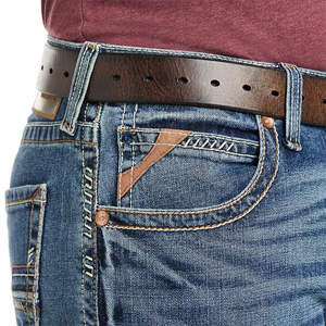 Jeans pour hommes à prix abordable, vente en gros, coupe slim, en denim stretch, bleus et noirs, pour hommes, effet délavé - Product Image 4