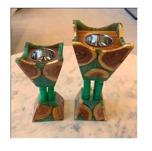 Elegante quemador Bakhoor de resina y madera para Ramadán para fragancia Árabe para el hogar durante la decoración del mes islámico de primavera - Product Image 1