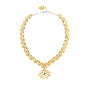18K Gold Plated Brass Oxidized Polish for Hip Chain Body Jewelry with Moissanite for Women's Party - Product Image 2