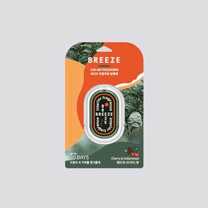 Ambientador para Vehículos BREEZE, Fragancia de Cereza y Madera de Cedro, Desodorante para Cabina de Auto, Hogar y Oficina - Product Image 2