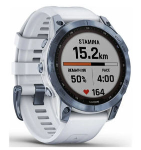 NOUVELLES Ventes Montres intelligentes GPS multisports Garmin Fenixs 7S Pro Solar Sapphire - Product Image 1