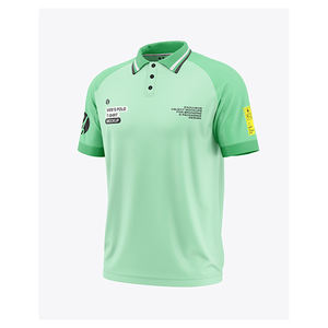 Camiseta Polo de Manga Corta con Cuello Estampado, Estilo Casual, Antiarrugas, 100% Compromiso de Calidad, para Hombre, de un Proveedor Reconocido - Product Image 1