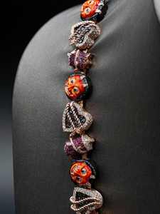 Custom Men's Hip Hop Silver Moissanite <b>Iced</b> <b>Out</b> Big 3D Cartoon Pendant Necklace with <b>Chain</b> - Product Image 2