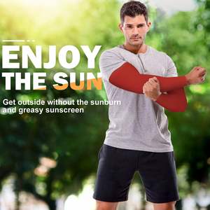 Mangas de Ciclismo Deportivas de Compresión con Protección UV para Hombre y Mujer, Personalizables por Sublimación, Disponibles Bajo Demanda - Product Image 3