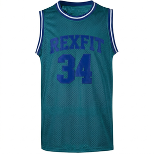 Camiseta de Baloncesto de Buena Calidad con Logotipo Personalizado, Uniformes Deportivos de Moda, Camiseta de Baloncesto Reversible Sublimada - Product Image 1