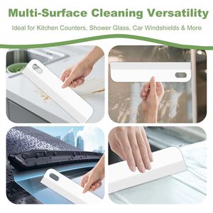 Piccola Spazzola Raschietto in Silicone per Lavello da Cucina, Vetri, Porte Doccia, Pareti del Bagno, Parabrezza dell'Auto - Product Image 3