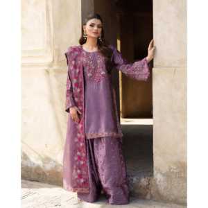 Vestidos de noche de diseñador Top de fiesta con estilo-Plazzo y Dupatta - Product Image 4