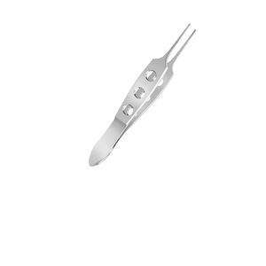 Pinzas de Bishop de Calidad Duradera, Pinzas de Fijación Rectas Dentadas Delicadas, Instrumentos Quirúrgicos Oftalmológicos, Pinzas para Aplicación de Apósitos - Product Image 5