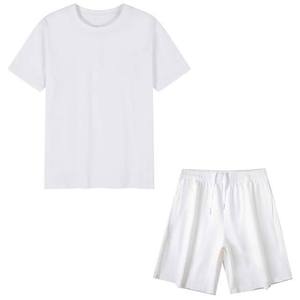 Ensemble de survêtement d'été personnalisé avec logo, 2 pièces, t-shirt d'entraînement, short de jogging pour homme, ensemble 2 pièces 100% coton - Product Image 5
