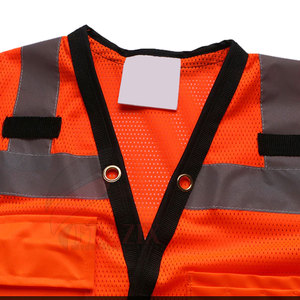 Veste de travail industrielle haute visibilité pour les ingénieurs de la construction, les techniciens et les agents de sécurité - Product Image 3