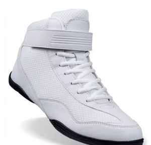 Chaussures de lutte pour hommes, style boxer, montantes, à lacets, avec empeigne en mesh et semelle extérieure en caoutchouc, pour l'entraînement au combat et la pratique en salle de sport et au ring - Product Image 6