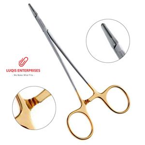 Portaagujas Ryder de Carburo de Tungsteno con Mordazas Dentadas Delicadas de 1 mm, Instrumento Quirúrgico - Product Image 1