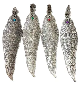 Worthbuy — porte-encens en métal et Aluminium, capteur de cendré, encensoir, brûleur en cuivre et laiton, avec motifs de la main, fabricant indien