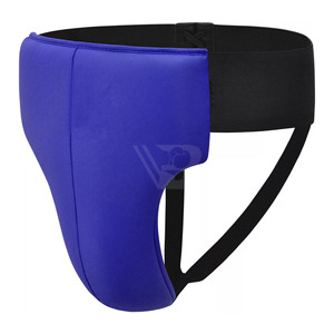 Protège-entrejambe de boxe pour femme en cuir PU haut de gamme - Couleur et logo personnalisables - Product Image 1