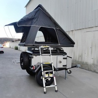Caravane de luxe sur mesure en fibre de verre pour expéditions en Australie, remorque de camping tout-terrain, petit camping-car chinois tout-terrain à vendre