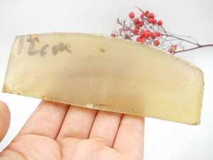 Écailles de corne de mouton naturelles véritables pour manche de couteau, écailles de corne de bélier, matériau brut pour la fabrication de manches de couteaux DIY, matériau brut pour manches de peigne, ébauches. - Product Image 2