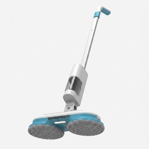 SUDEX Household Rechargeable <b>Electric</b> <b>Mop</b> with Detachable Water Tank and Spray System Wet & Dry Cleaning - Product Image 5