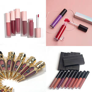 ลิปสติกเนื้อแมทท์แบบน้ำ สีชัด ติดทนนาน กันน้ำ ไม่เลอะ ติดทน ไม่หลุดลอก เนื้อกำมะหยี่ รับผลิตแบรนด์ส่วนตัว - Product Image 3